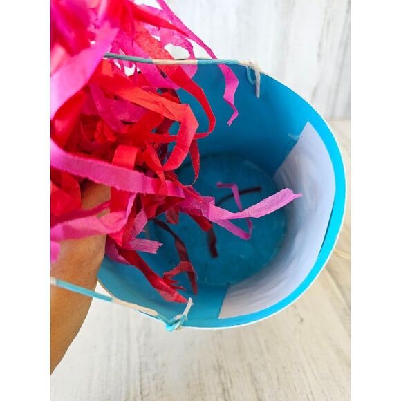 Unique snowman scary Xmas basket decor glitter home decor - Picture 8 of 8